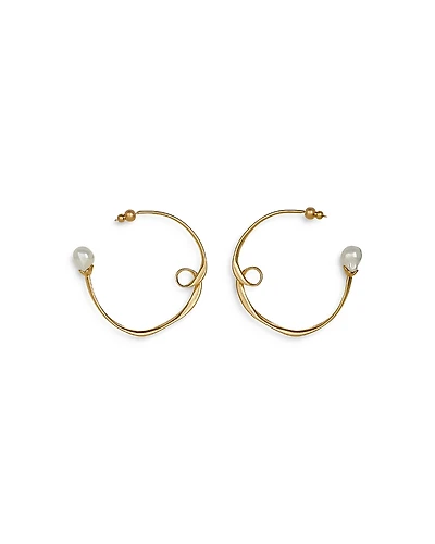 Cult Gaia Rena Hoop Earrings