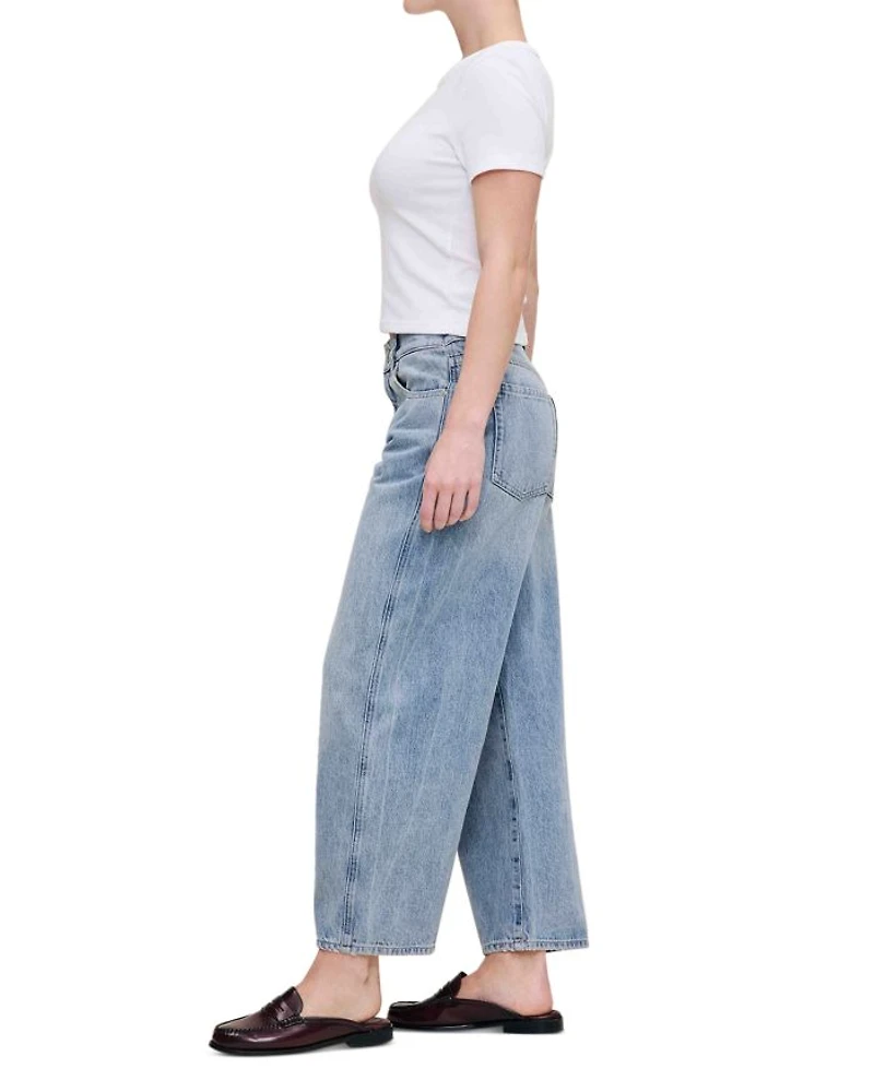 Petite Taylor Relaxed Barrel Ultra High Rise Jeans