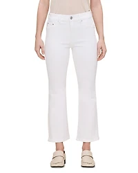 DL1961 Petite Bridget Crop Instasculpt High Rise Bootcut Jeans