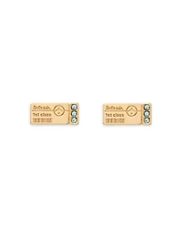 Ticket Stud Earrings