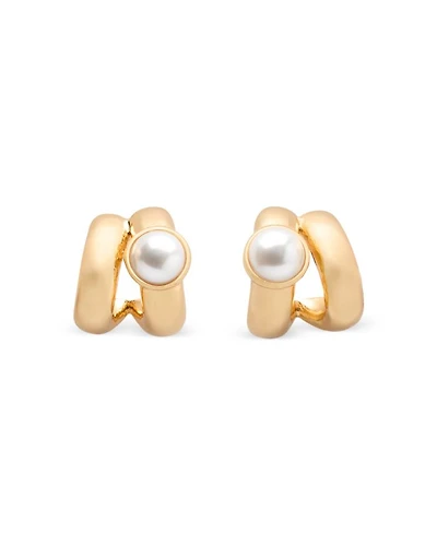 Keep Sparkling Double Huggie Earrings