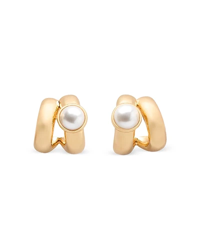 kate spade new york Keep Sparkling Double Huggie Earrings