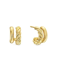 Dy Mercer Double Hoop Huggie Earrings