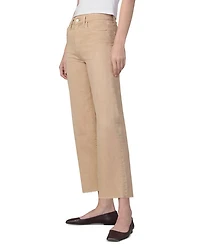 The Blake High Rise Ankle Wide Leg Jeans Sunkissed
