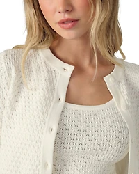 The Pointelle Dani Cardigan
