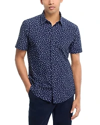 Roan Slim Fit Printed Short Sleeve Shirt