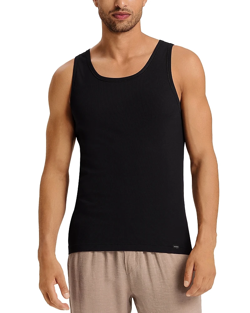 Hanro Essentials Cotton Blend Tank Top