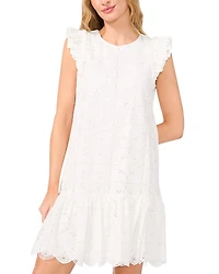 Ruffle Sleeve Dress