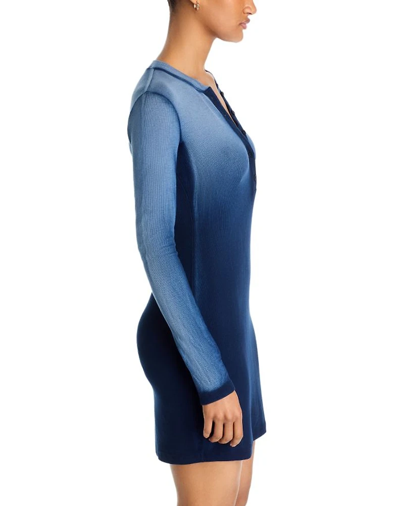Verona Henley Mini Dress