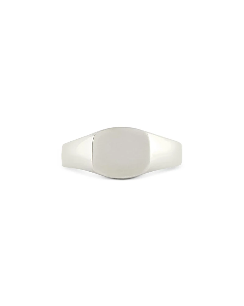 Serge DeNimes Sterling Silver Signet Ring