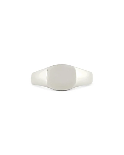 Serge DeNimes Sterling Silver Signet Ring