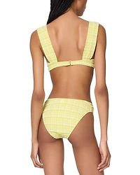 Check Underwire Bra Top