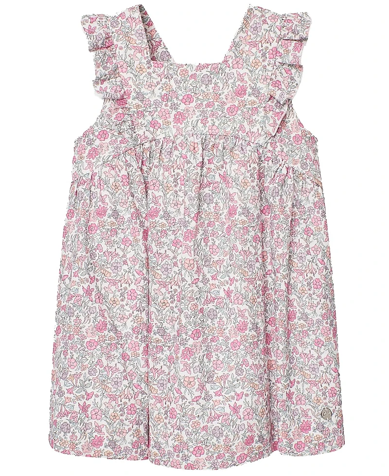 Paz Rodriguez Girls' Clavel Flower Print Dress - Baby