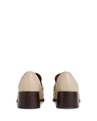 Women's Heidi Almond Toe Block Heel Loafers