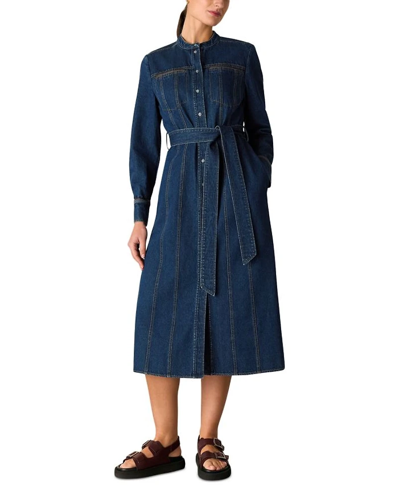 Myra Denim Midi Dress