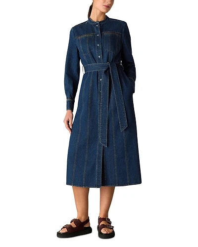 Myra Denim Midi Dress