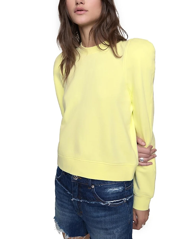 Rebecca Minkoff Jade Sculpted Sweatshirt