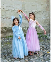 Velvety Soft Sisters Forever Princess Costume - Ages 3-8 Years