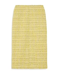 Metallic Tweed Skirt