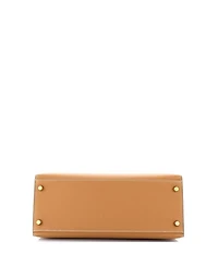 Kelly 28 Handbag Brown Epsom with Gold Hardware