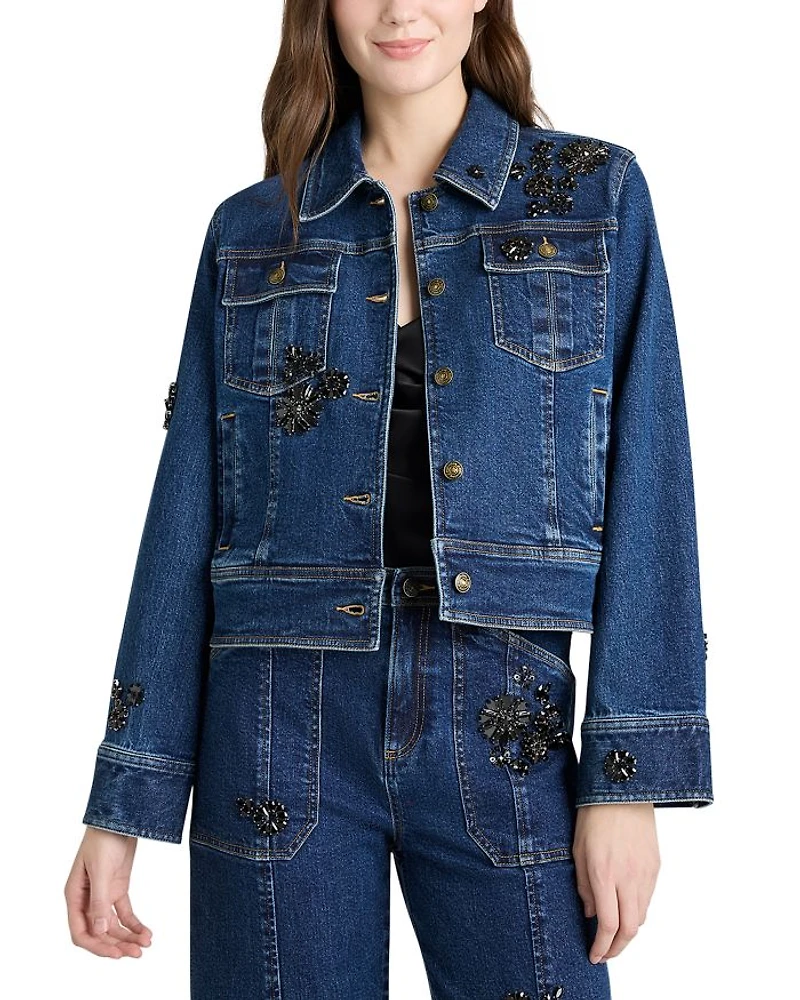 Embellished Riviera Denim Jacket