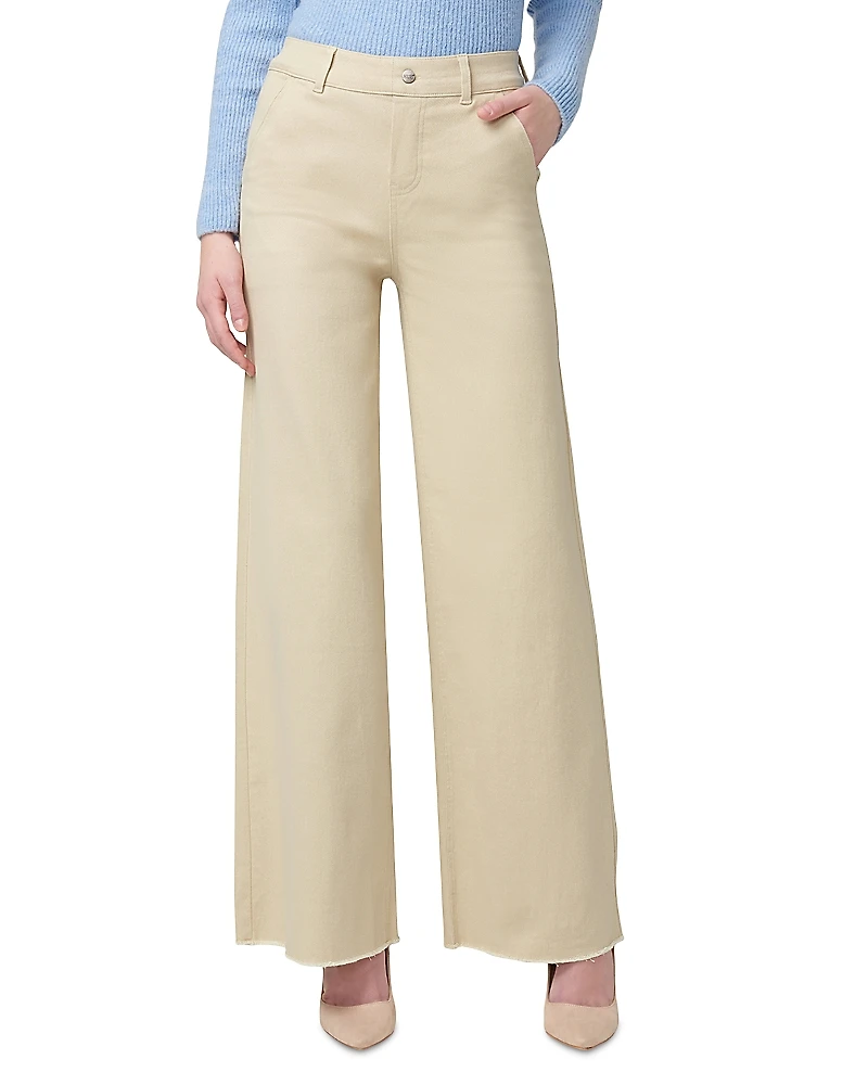 Hue High Rise Wide Leg Jeans