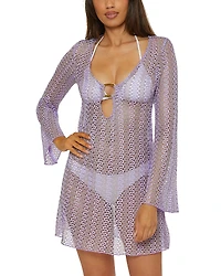 Becca by Rebecca Virtue Lace Tunic Swim Cover-Up
