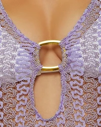 Lace Tunic Swim Cover-Up