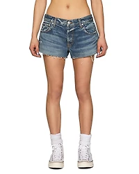 Eb Denim Low Rise Cutoff Shorts