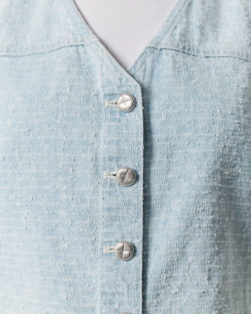 Juliana Tweed Vest