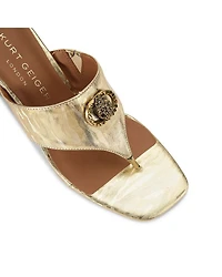 Women's Chelsea T Strap Block Heel Sandals