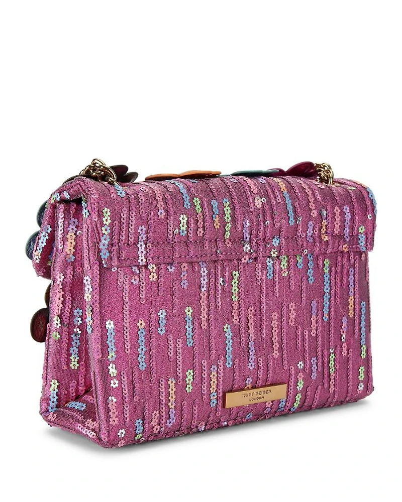 Medium Kensington Daisy Shoulder Bag