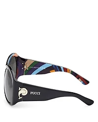 Geometric Sunglasses, 59mm