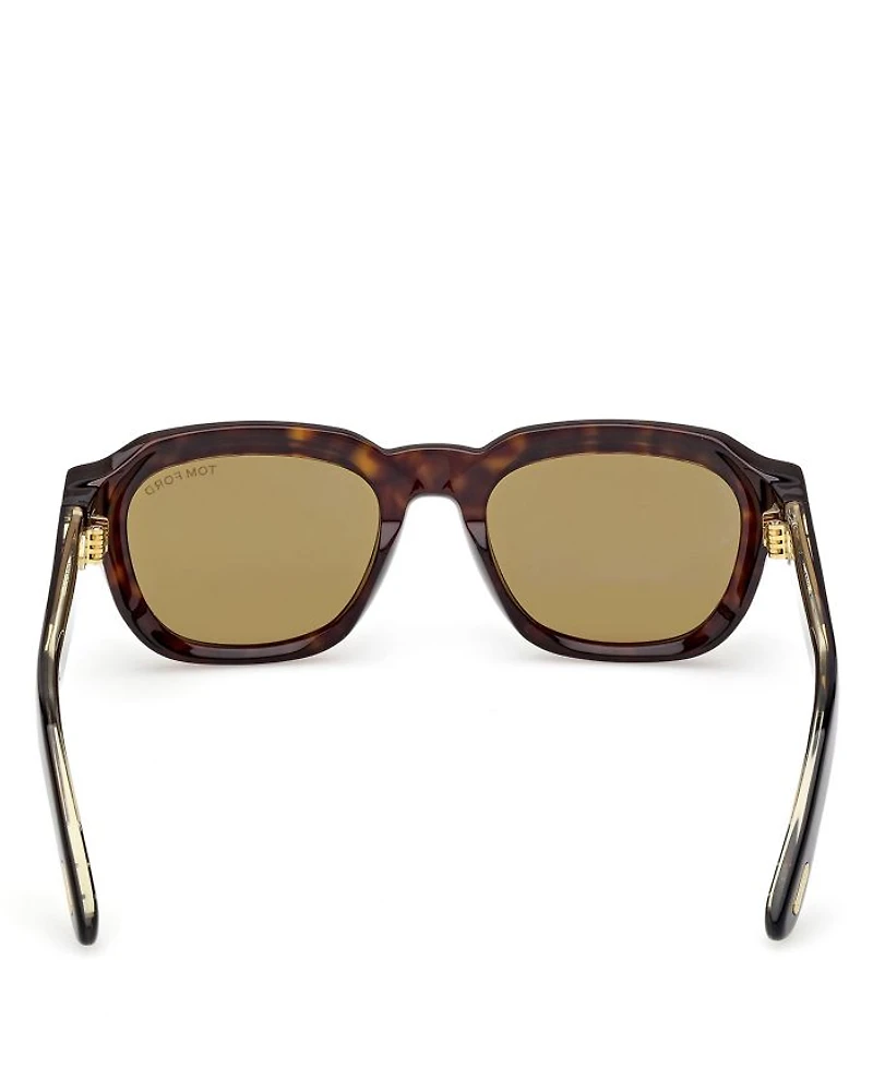 Icon Collection Square Sunglasses, 52mm