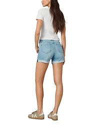 5" Cuffed Denim Shorts Taken