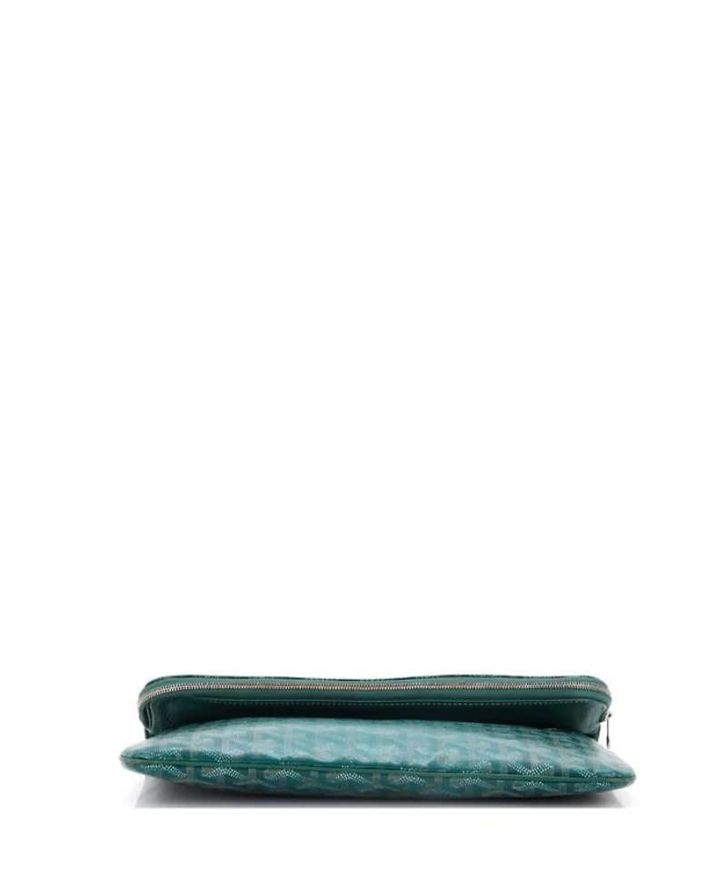 Saint Marie Clutch Coated Canvas