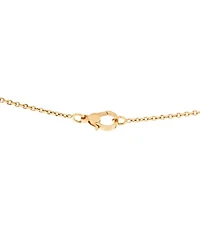 Finesse Pendant Necklace 18K Rose Gold and Black Spinels