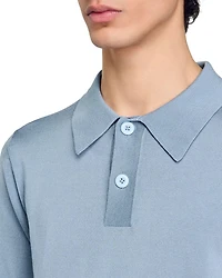 Pablo Slim Fit Knit Polo Shirt