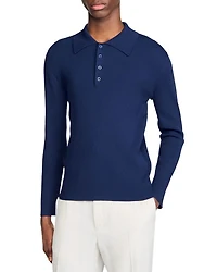 Rib Knit Polo