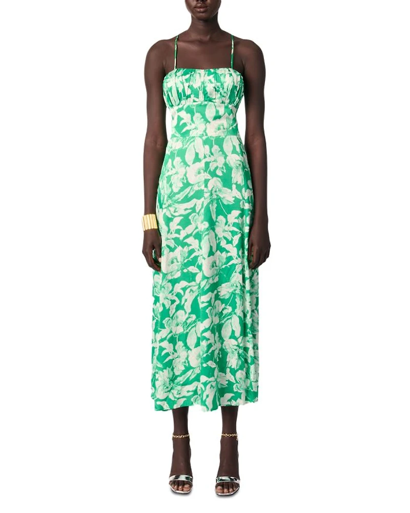 Patterned Maxi Dress