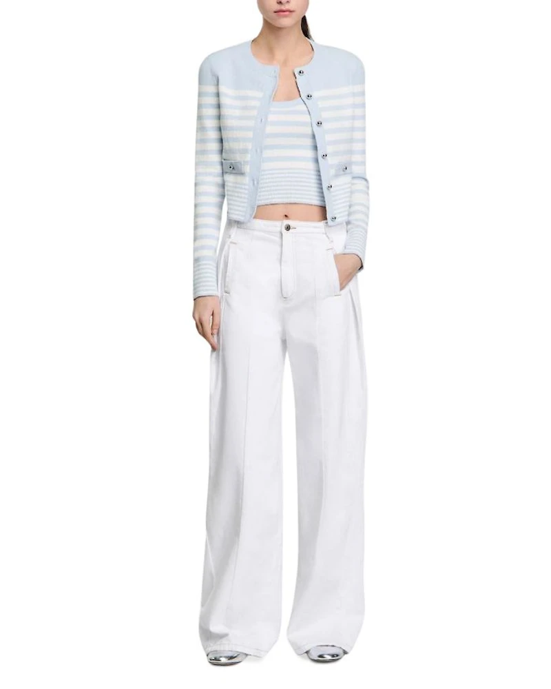 Striped Cardigan