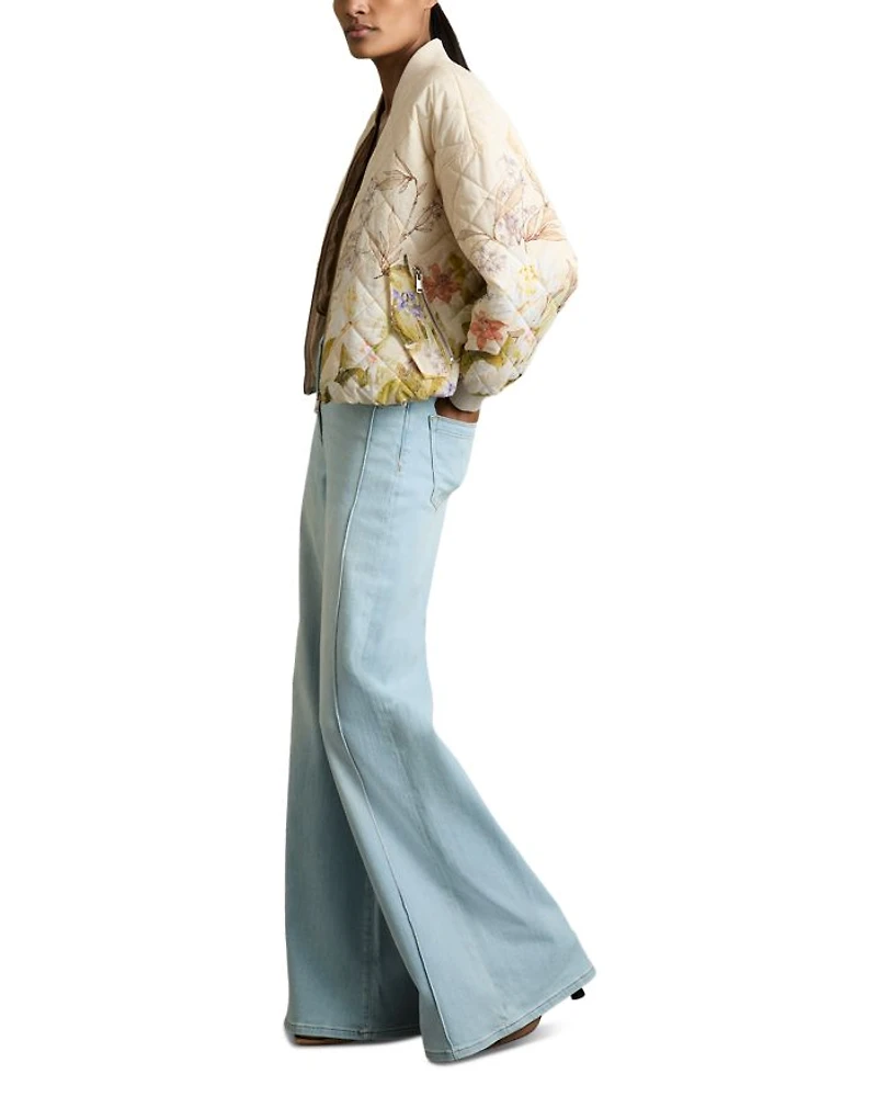 Nina Printed Bomber Jacket