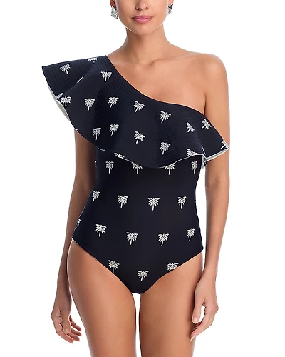 Juan De Dios Embroidered One Piece Swimsuit - Exclusive