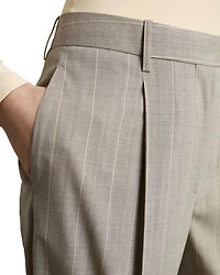 Tallulah Wide Leg Pinstripe Trousers