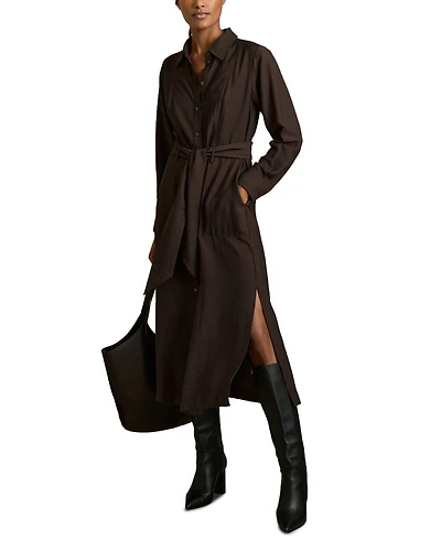 Mabel Long Sleeve Midi Dress