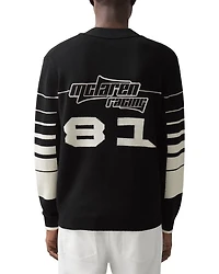 McLaren Racing Embroidered Varsity Cardigan