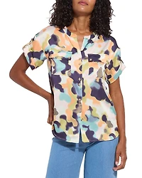 Lysse Olena Drop Shoulder Utility Blouse