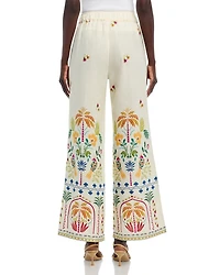 Linen Wide Leg Pants