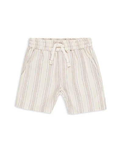 Boys' Striped Bermuda Linen Shorts - Little Kid