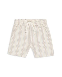 Boys' Striped Bermuda Linen Shorts - Little Kid